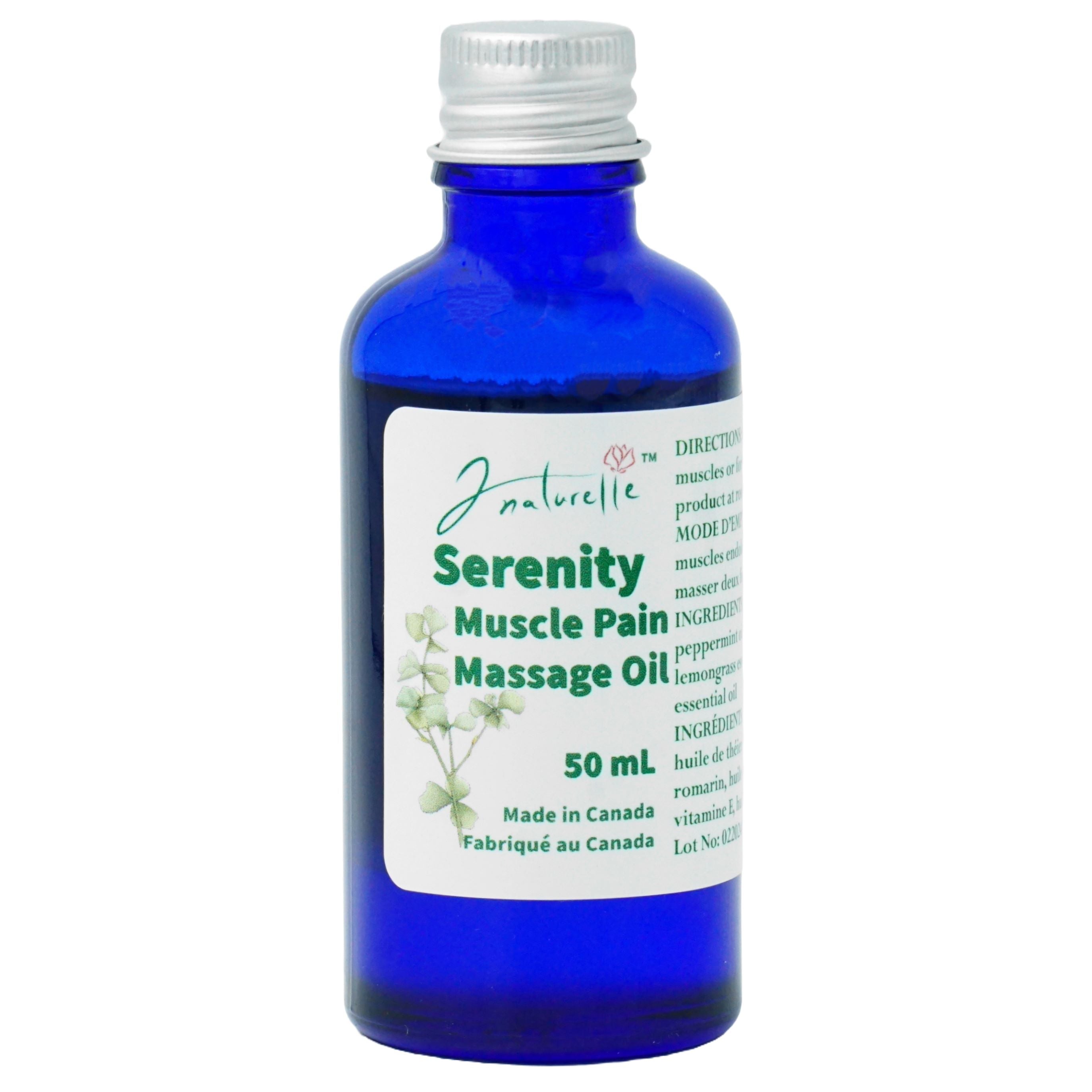 Serenity Muscle Pain Massage Oil